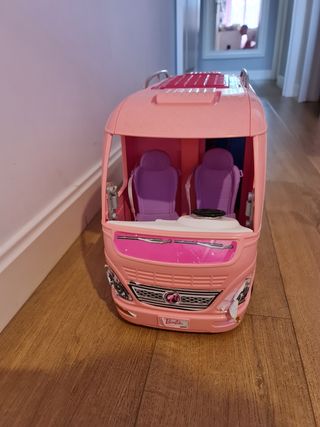 Caravana Barbie Rosa