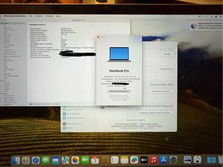 MacBook Pro 15 2018 Argento