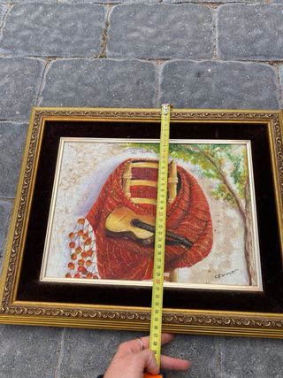 Cuadro Flamenco Guitarra