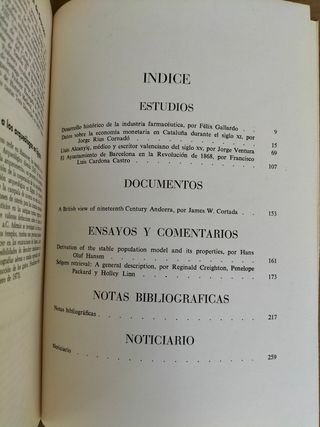 Libro Cuadernos de historia económica de Cataluña