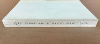Libro Cuadernos de historia económica de Cataluña