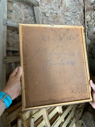 Cuadro de velero antiguo