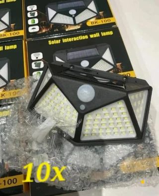 10x Focos Solares BK-100 Exterior