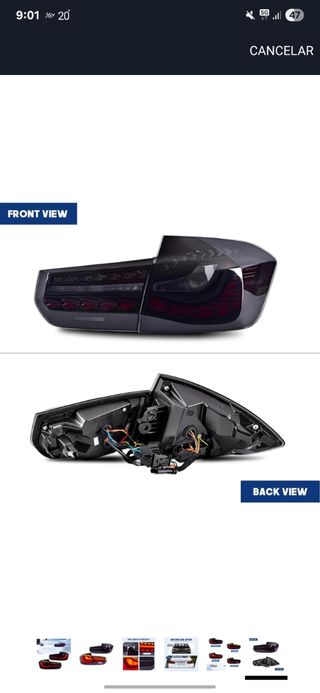 Faro Trasero BMW Serie 3 F30 F35 LED