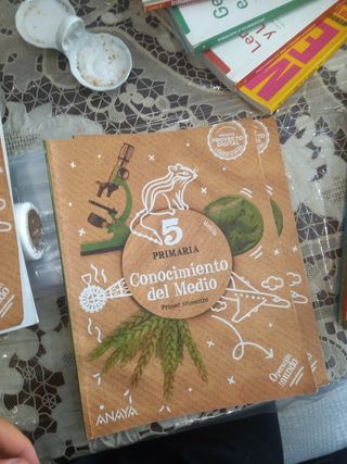 Libros Conocimiento del medio 5 primaria