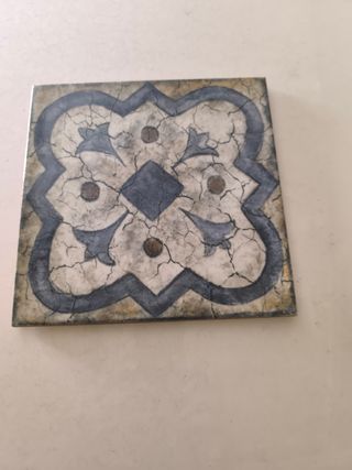 Azulejo decorativo estilo vintage