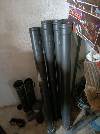 Estufa pellets Qlima  7,5 kW + tubos-A+ eficiencia