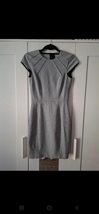 Abito elegante grigio H&M - Taglia 34