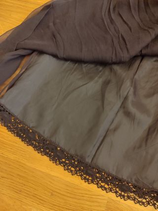 Alberta Ferretti gonna nera taglia L