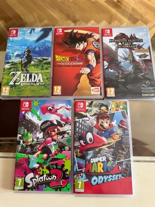 Giochi per Nintendo Switch: Zelda, Dragon Ball, Splato