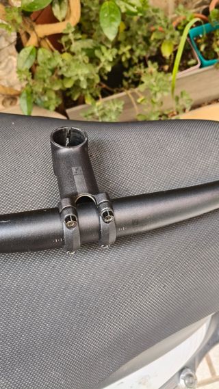Tija y manillar de bicicleta bontrage 