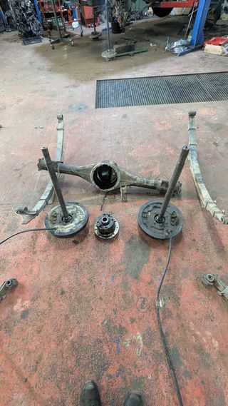 Despiece eje trasero Patrol k260 topline rd28t