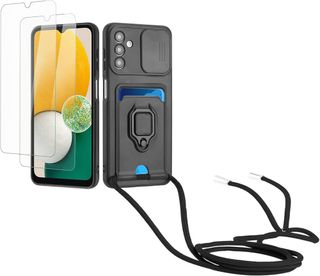 2 Fundas Samsung A51, protector y cordón.