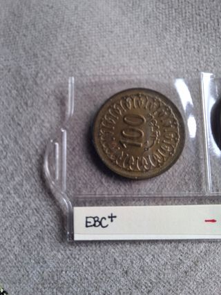 Moneda Túnez 100 Millim 1983