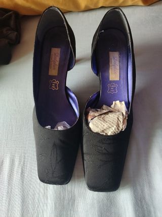Zapatos de tacón Delphin negros