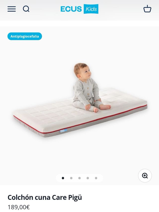 Colchón cuna Care Pigü