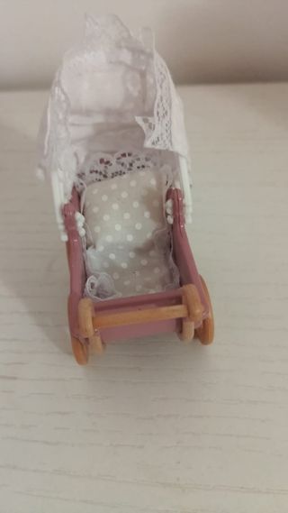 Sylvanian Family carrito bebe 