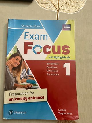 Libro Ingles Exam Focus 1 Student's Book 1 Bach