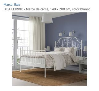cabecero y piecero Ikea Leirvik Blanca