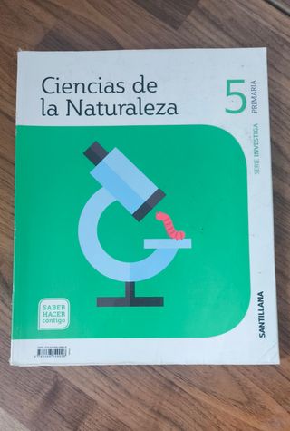 Libro 5⁰ (quinto) de primaria editorial Santilla