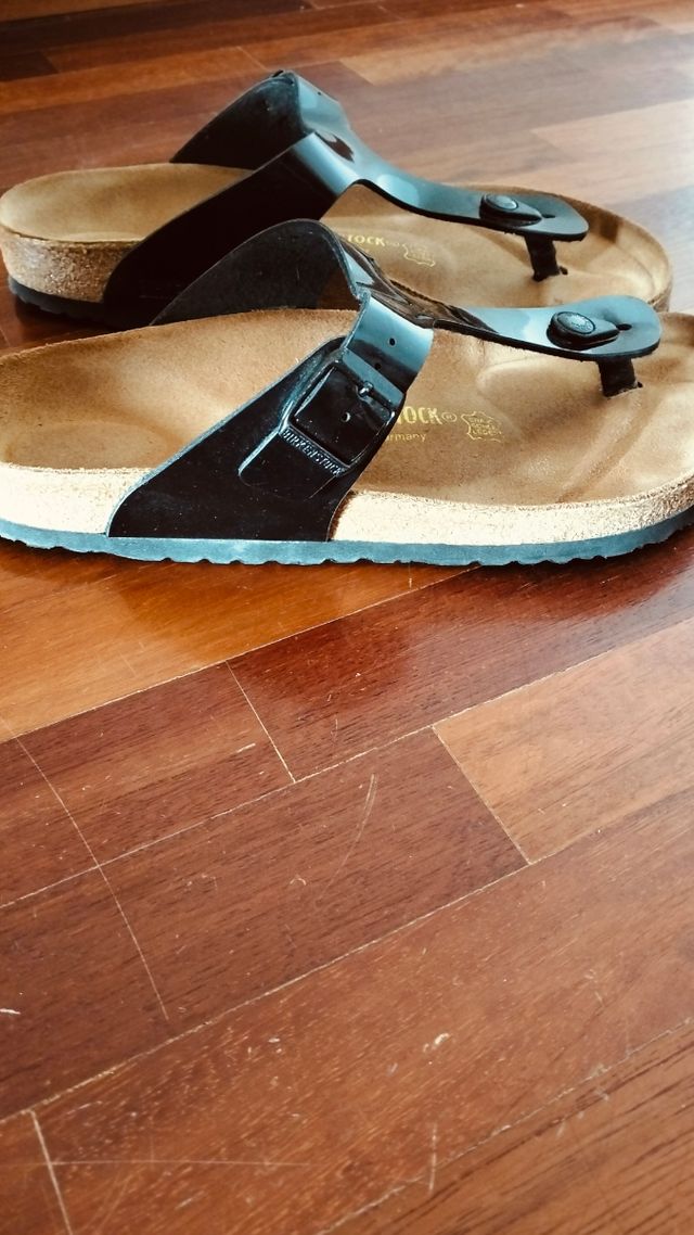 Birkenstock Gizeh Nere Donna Tg 42