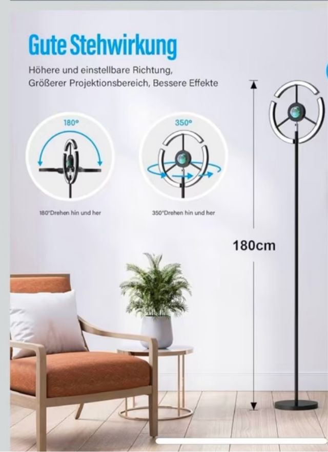 Lámpara de luz - 3000K-6500K+RGB - Control remoto