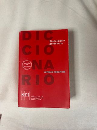 Diccionario sinónimos y antónimos