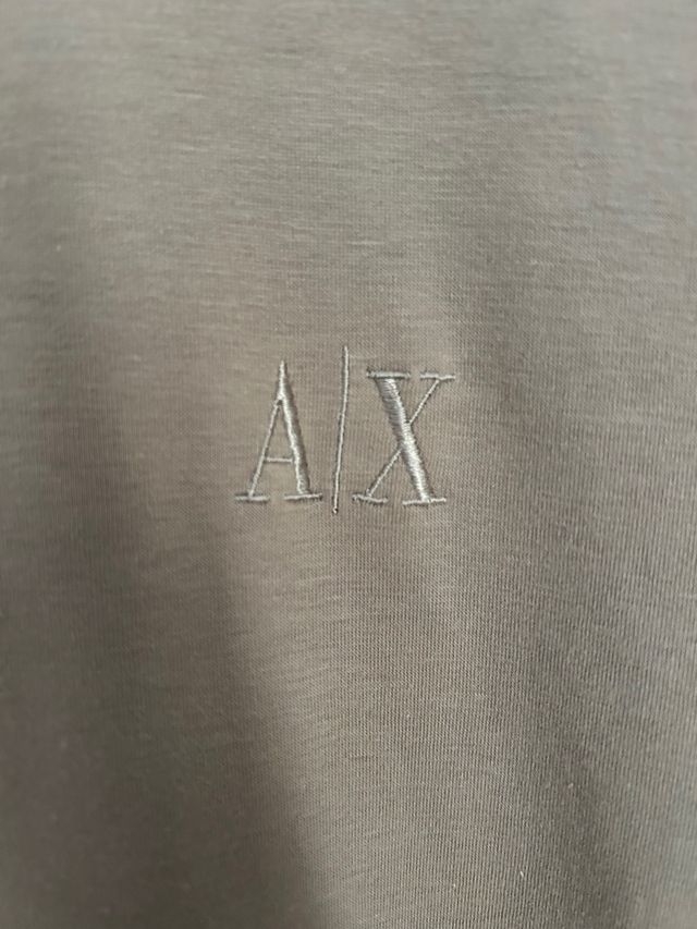 Camiseta Armani Exchange Talla S Beige