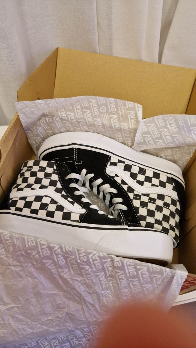 Vans Sk8-Hi 2.0 Plataforma Talla 38.5