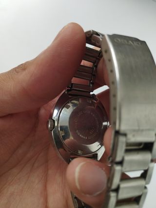 Reloj Duward Mecánico Plata y Verde