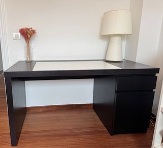 Escritorio MALM Ikea marrón oscuro