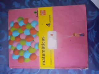 Libro de matemáticas