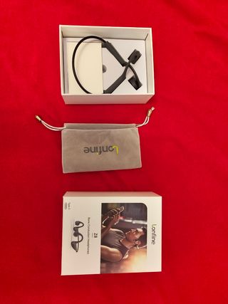 Lonfine Auriculares Conducción Ósea Negros