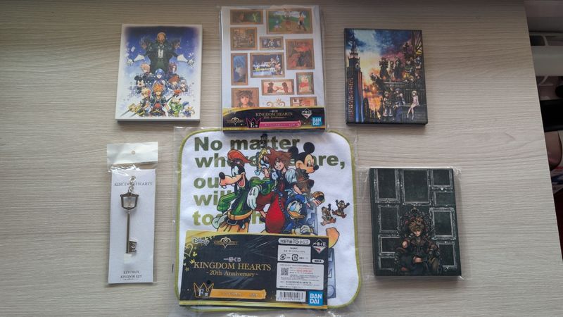 Imagen de Merchan Kingdom Hearts pack