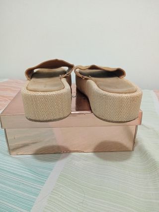 Sandalias Marrones Plataforma