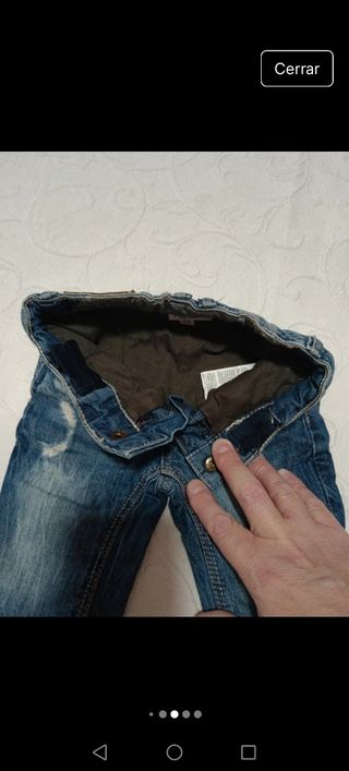 Pantalón vaquero Fagottino 3-6 meses