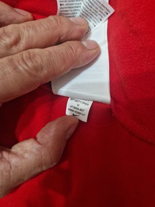 Felpa Nike Rossa con Logo