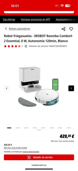iRobot Roomba Combo Essential
