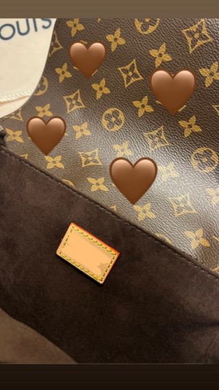 Borsa a tracolla marrone