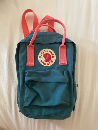 Mochila Fjallraven Kanken Teal/Rosa