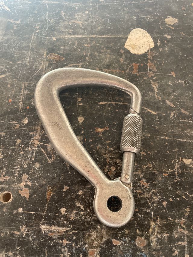 Mosquetón Aluminio Gran Apertura