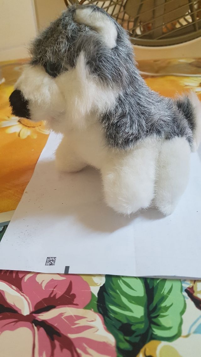 Peluche perro husky