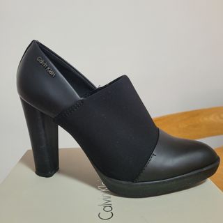 Zapatos Calvin Klein Negros Mujer Tacón