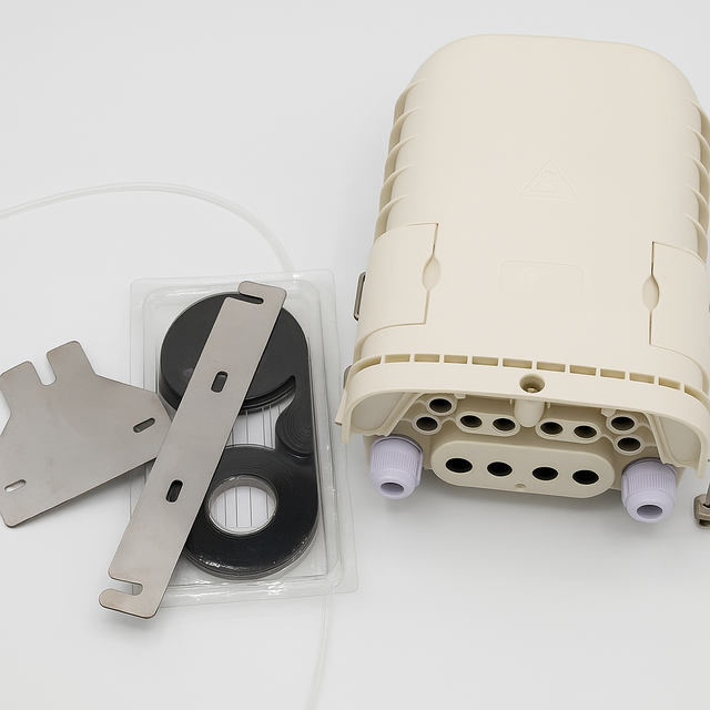 Caja Empalme Fibra Óptica KeyFibre con Split