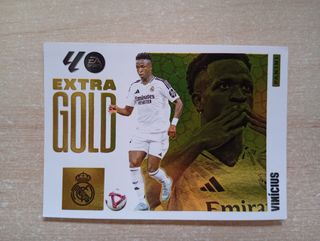 Cromo Extra Gold Vinicius Jr. Panini