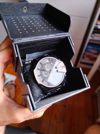 Reloj Diesel Hombre Cronógrafo Plata