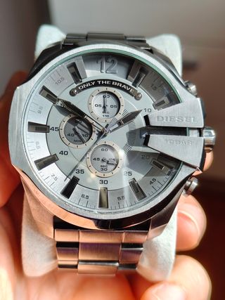 Reloj Diesel Hombre Cronógrafo Plata