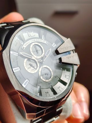 Reloj Diesel Hombre Cronógrafo Plata