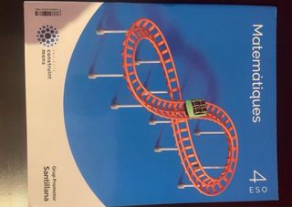 Libro Matemáticas 4 ESO Santillana