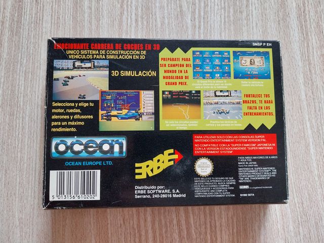 EXHAUST HEAT PAL ESPAÑA SUPER NINTENDO
